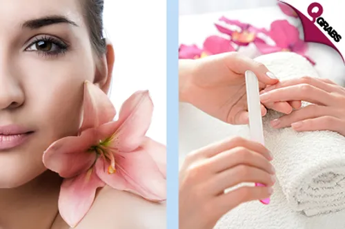 For QR580 Enjoy a Vitamin C Radiance Facial, a Powerdose Hair Treatment and a Manicure Spa with Color at Skin & Soul! (QR1160 Value)